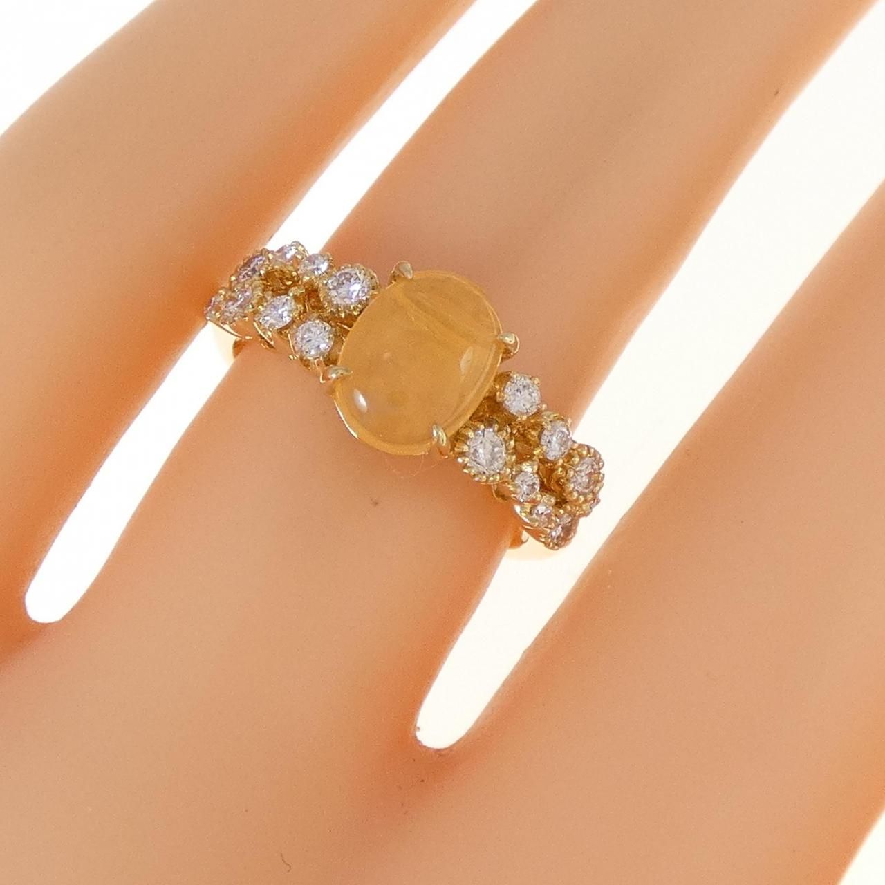 K18YG オパール リング 0.83CT K18 オパール リング – 碌山ショップ