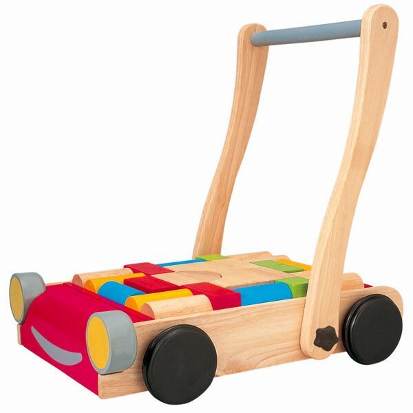 新品 未使用 未開封【送料無料※沖縄除く】 プラントイ Plantoys 木のおもちゃ ベビーウォーカー 手押し車・積み木出産祝い お誕生日 1歳：男 女 おうち時間 子供