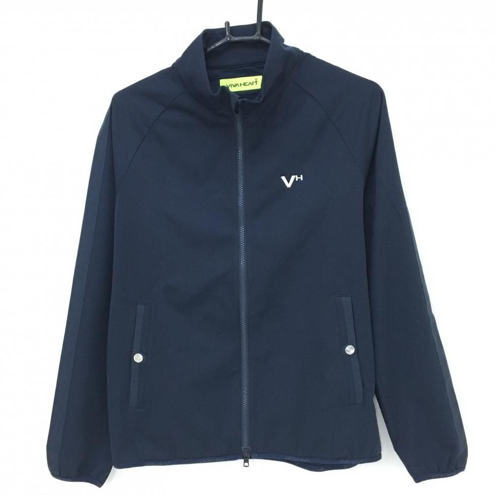 SALE価格【超美品】ビバハート ジャケットブルゾン ネイビー ロゴ