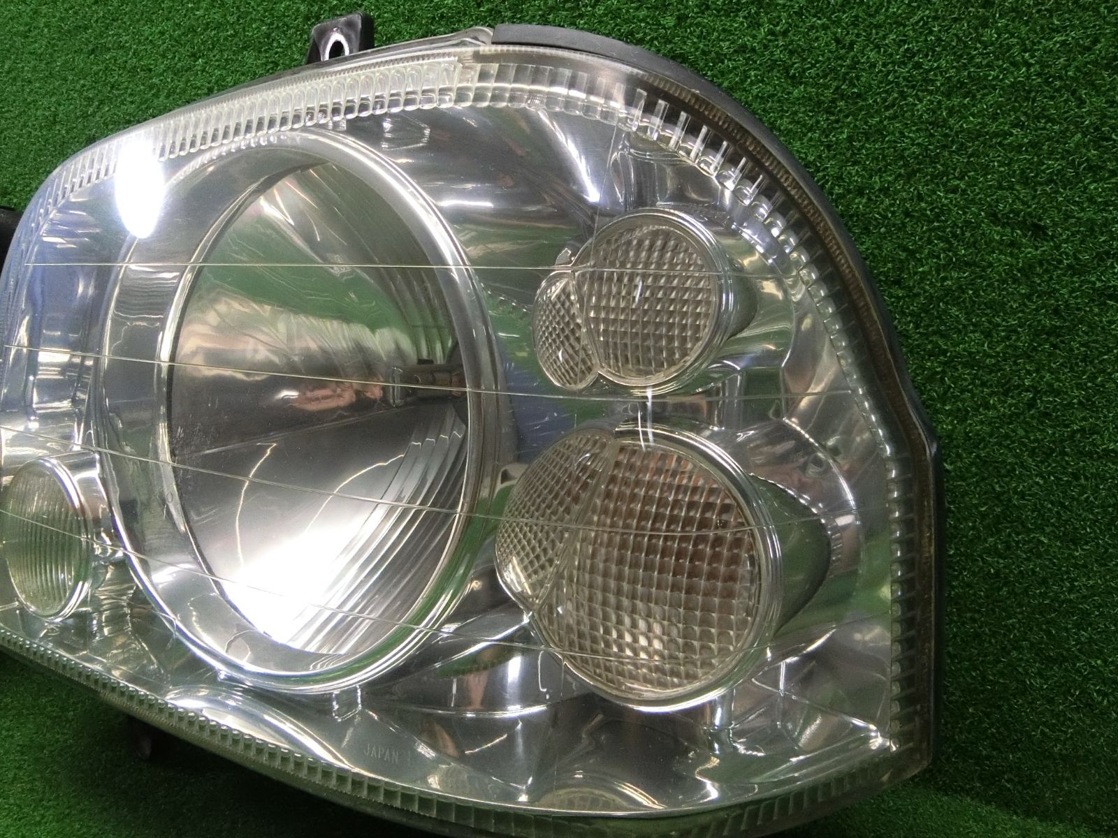 11500 コーティング済 ダイハツ ハイゼットカーゴ S200V ヘッドライト 左右セット KOITO 100-51700 研磨済 破損なし FFCRYSTALESIA_COM