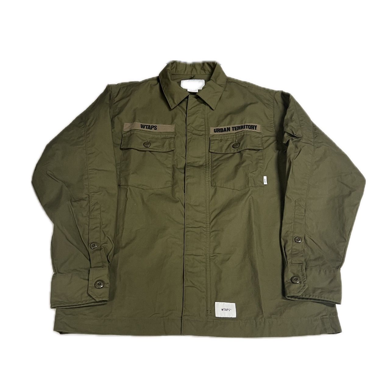 WTAPS FLYERS LS COTTON. SATIN WTAPS 21SS FLYERS ⁄LS⁄COTTON. SATIN