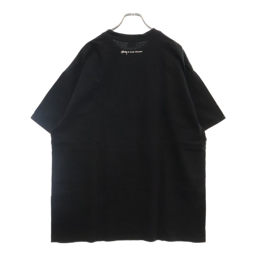 stussy × josh cheuse oasis リアム・ギャラガーTシャツ stussy Josh Cheuse OASISリアムTシャツ ステューシー - メルカリ