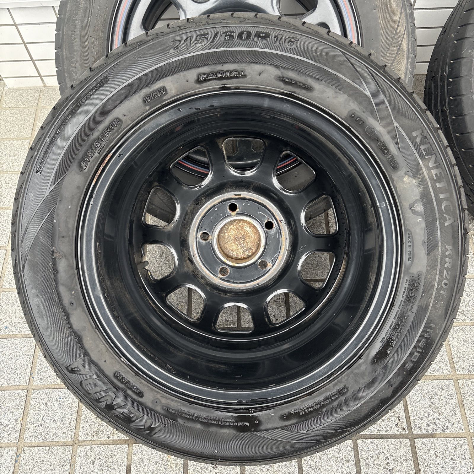215/60/16夏デイトン2本 最終値下げ 送料無料 MLJ デイトナSS タイヤホイールセット 215/60r16