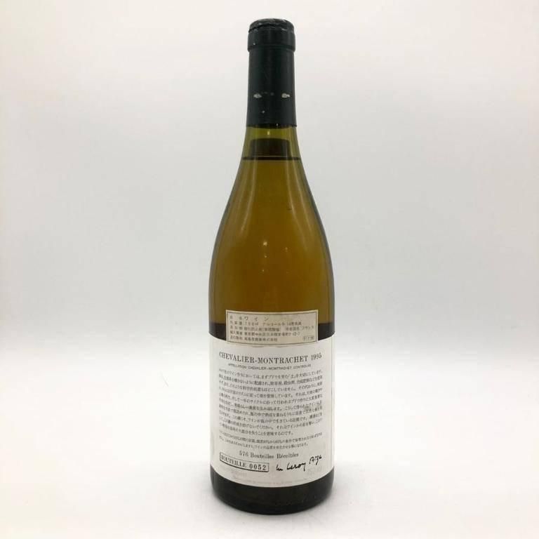 ドーヴネ シュヴァリエ モンラッシェ グラン クリュ1995空き瓶