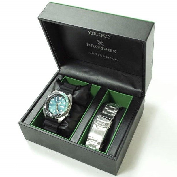 新品 SEIKO セイコー アジア3500本限定 Prospex Diver Green Turtle