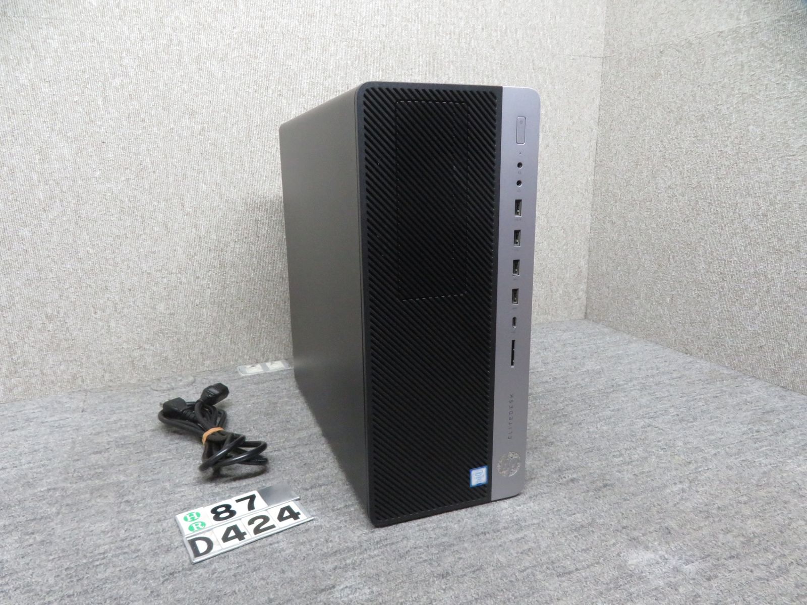 高速 i7】◇HP EliteDesk 800 G3 TWR/高性能Core i7/高速256GB SSD+