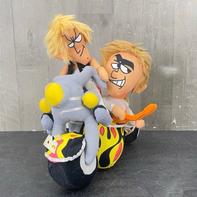 非売品 B'z 特製人形 【中古】 ビーズ 約15/25/21.5cm 当選品 ぬいぐるみ 松本孝弘 稲葉浩志/58433
