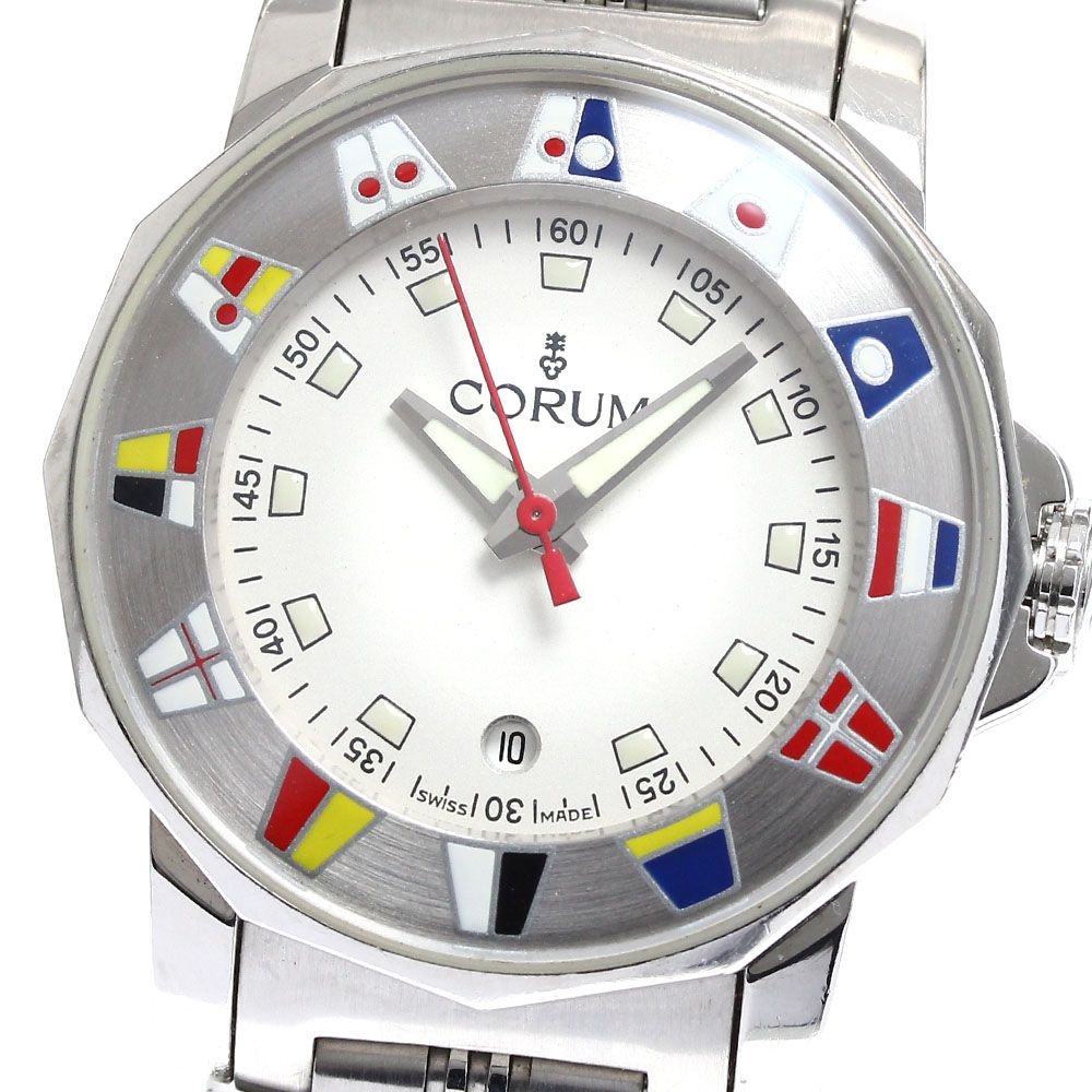 コルム CORUM 039.430.20 アドミラルズカップ デイト クォーツ