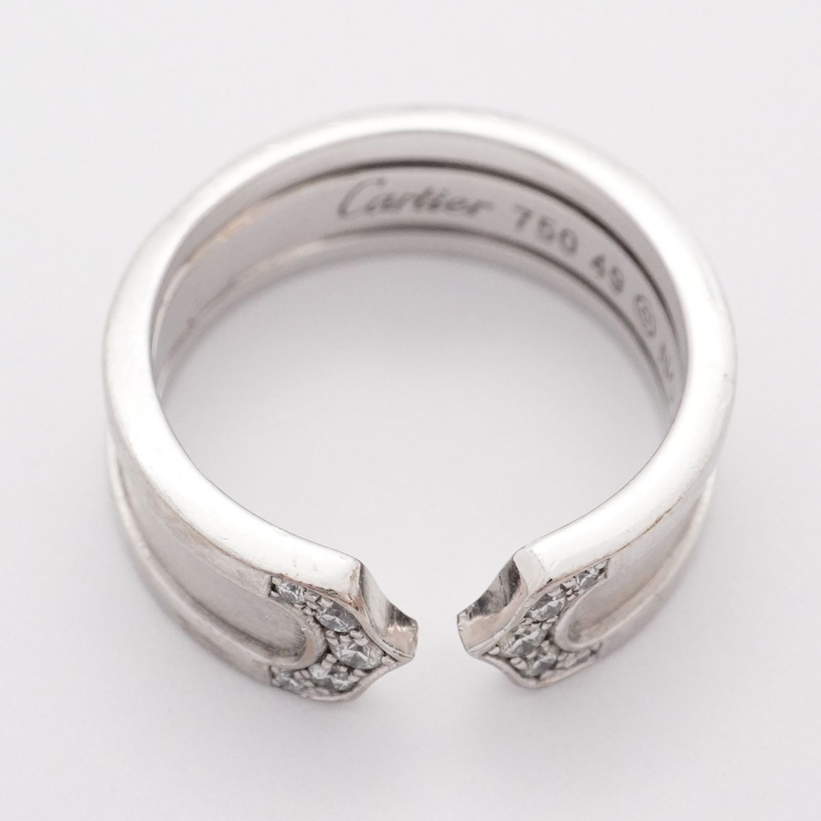 Cartier カルティエ ミニラブリング CRB4085149 #49 AU750 ホワイト