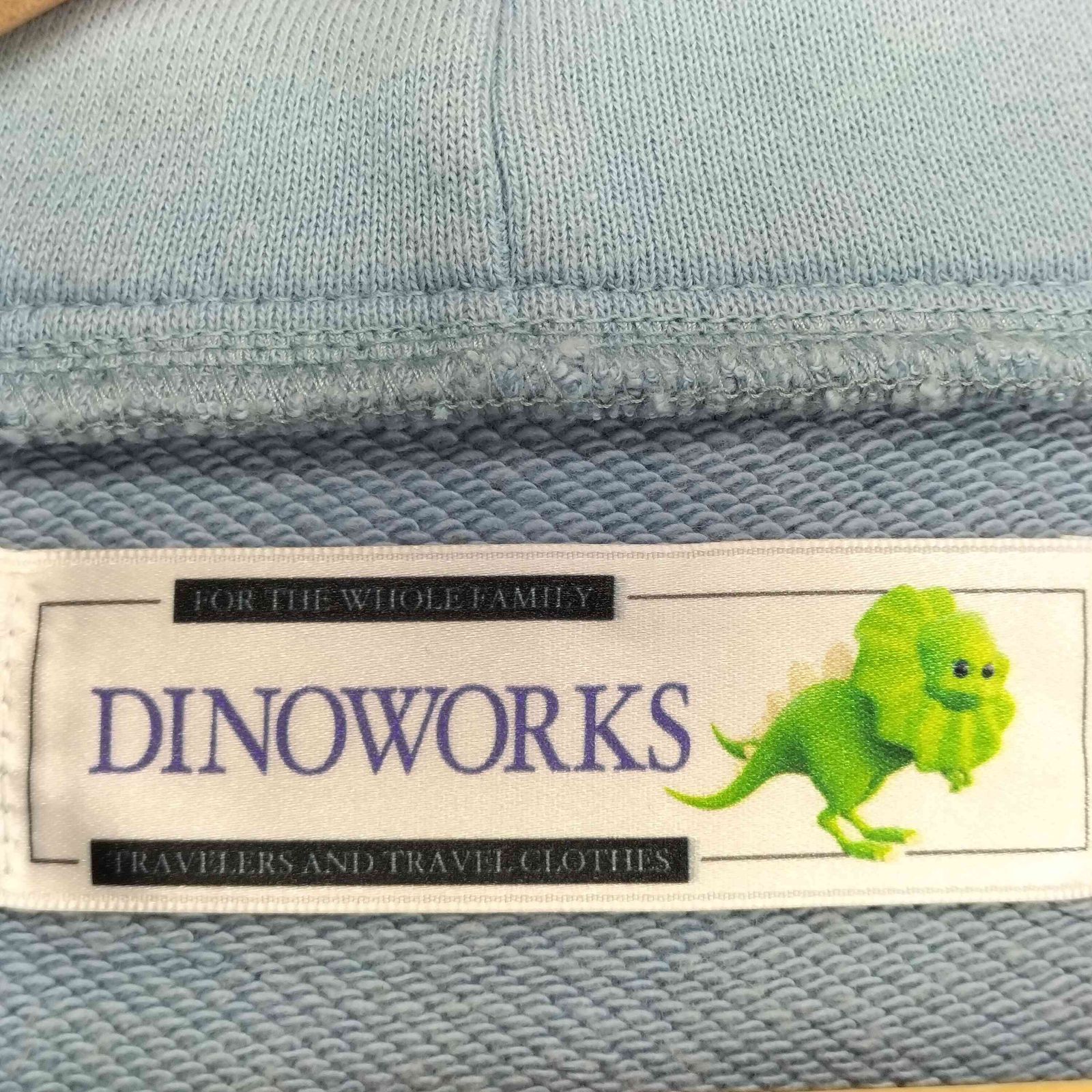  ユーズドフルギ 古着 DINOWORKS PARIS ストーン装飾 ジップフーディー domestic レディース パーカー トップス