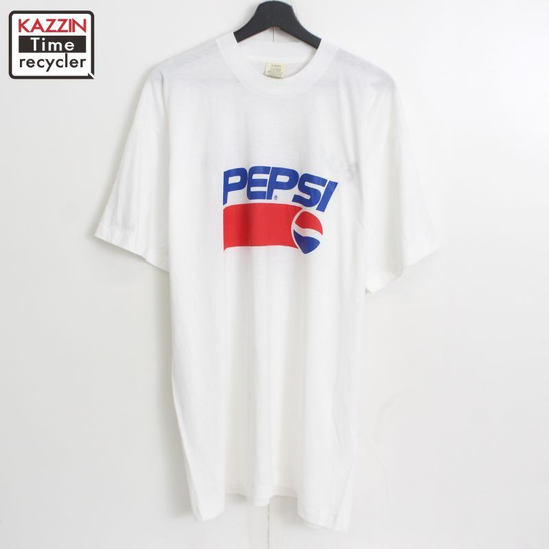 80s vintage SCREEN STARS ペプシ PEPSI テニス BLACK HILLS OPEN 半袖Ｔシャツ メンズ 表記XLサイズ