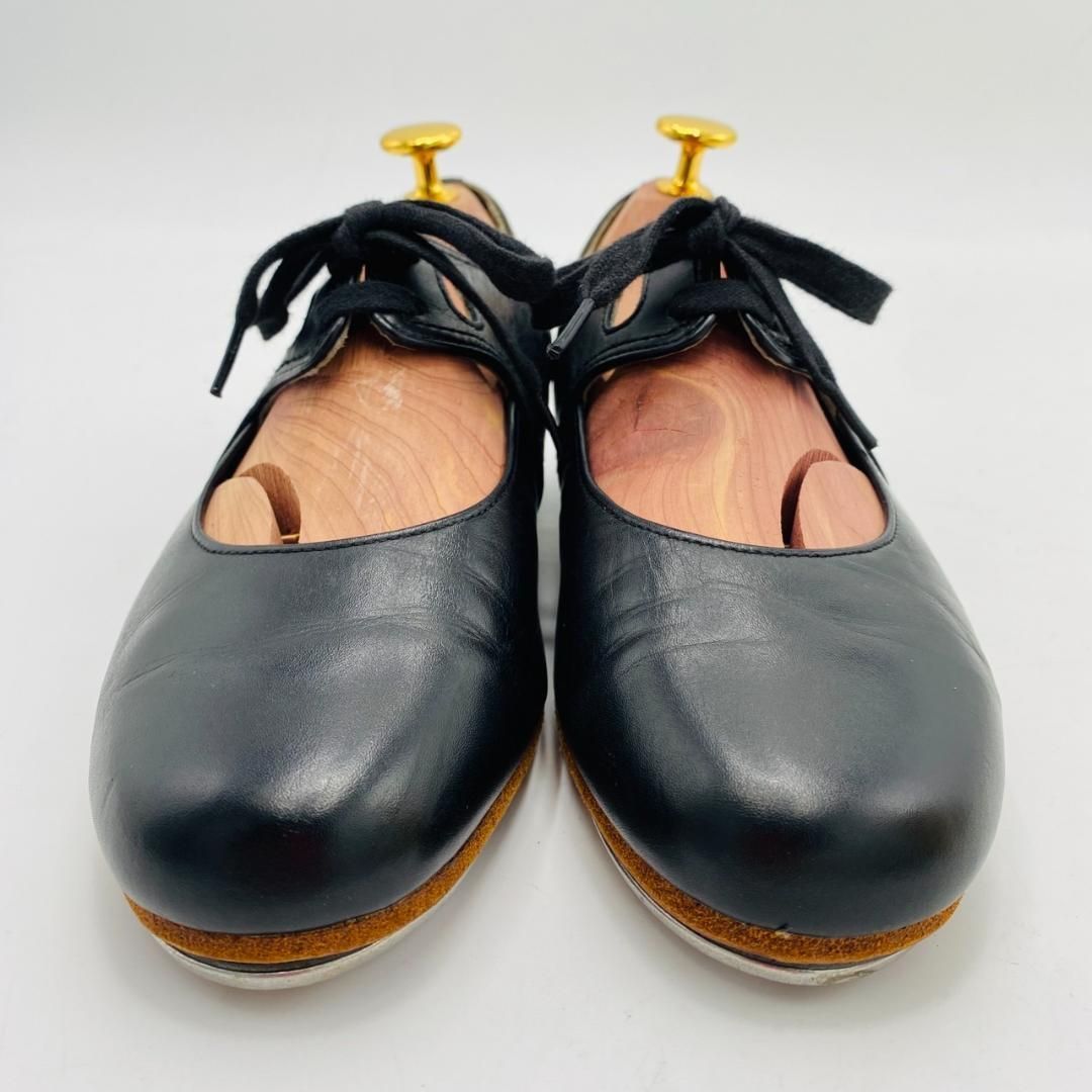 Chacott タップダンスシューズ シューレース レザー ブラック