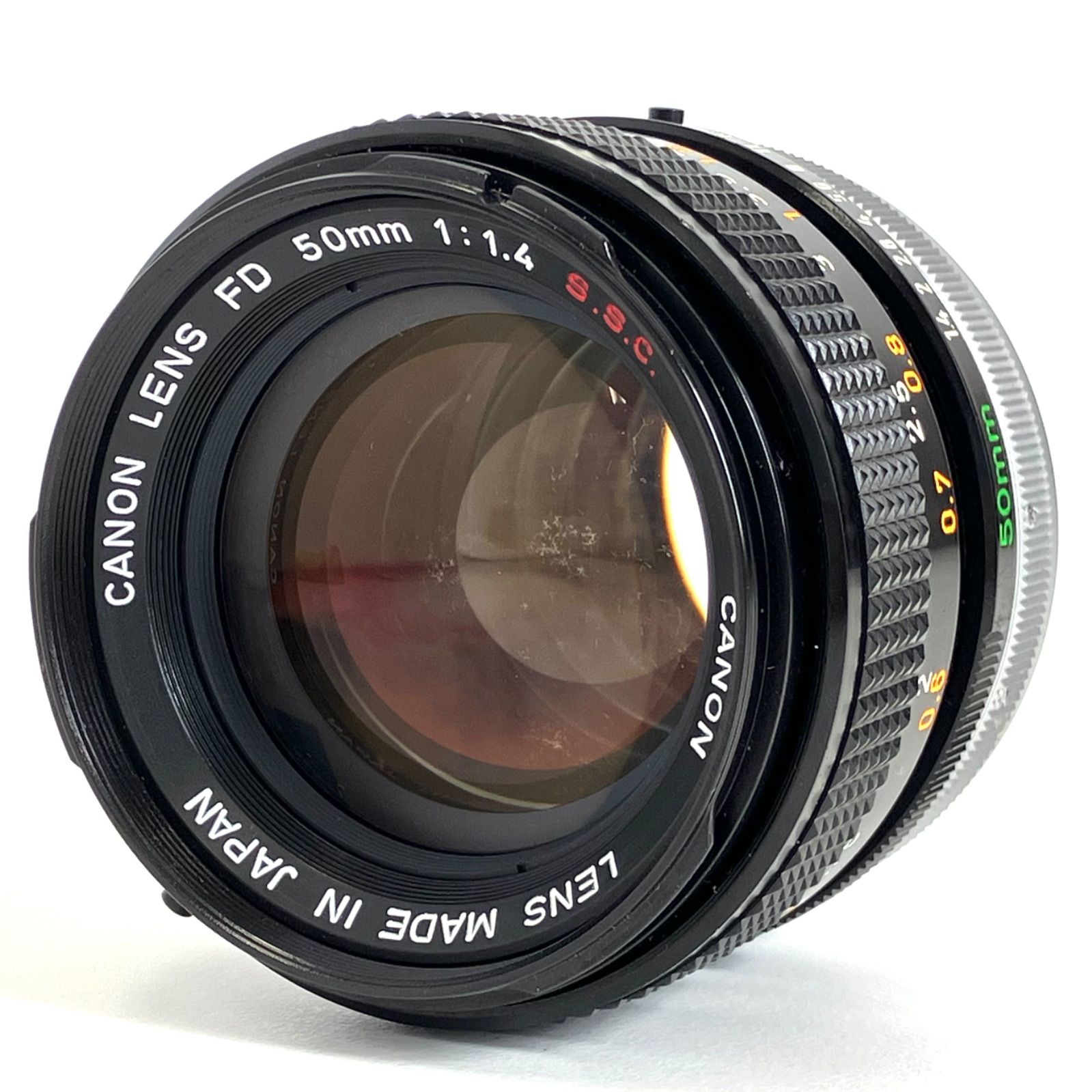 10986】 Canon LENS FD 50mm F1.4 S.S.C. 外観美品 - メルカリ