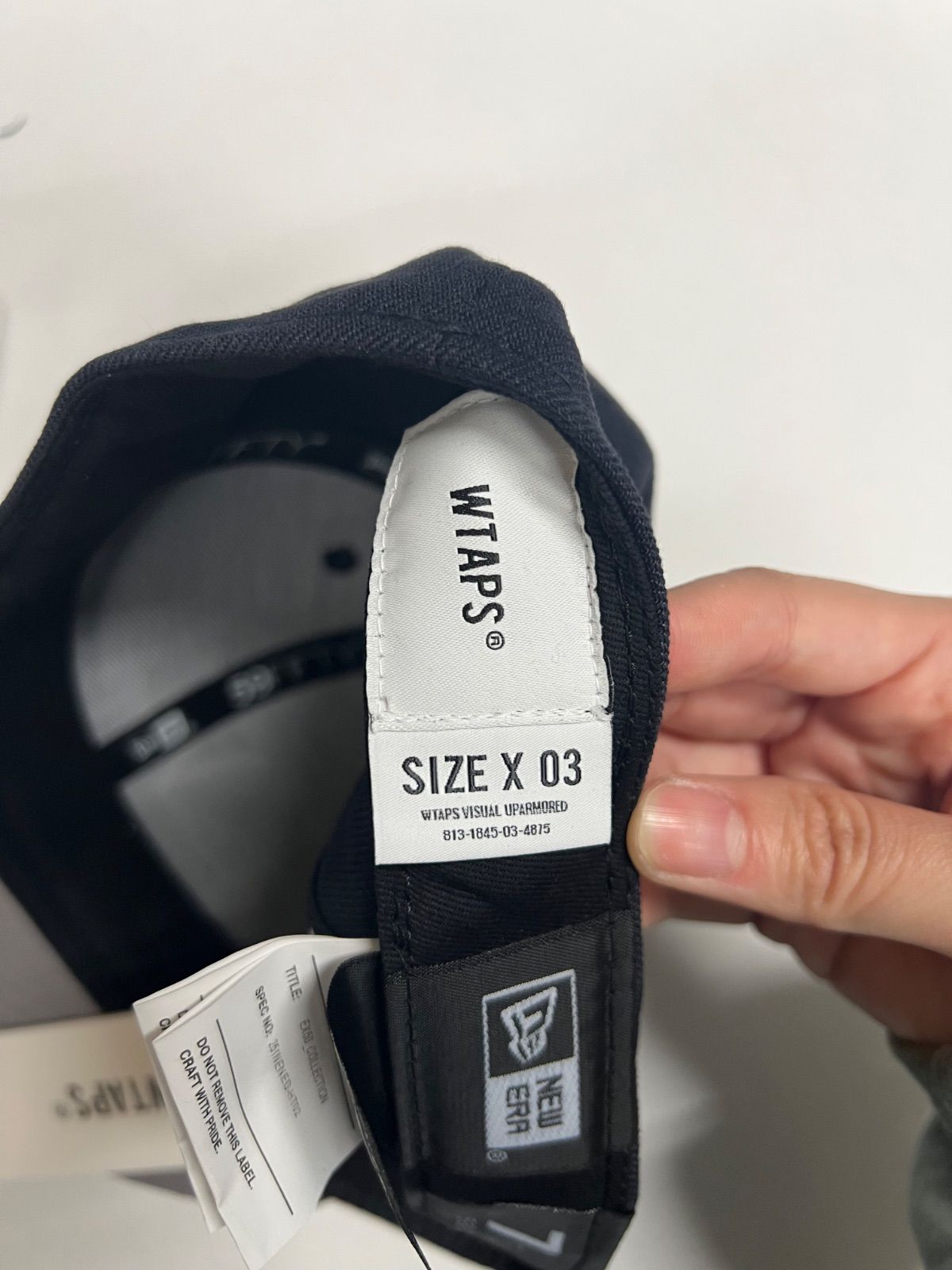 74.【未使用品】WTAPS × NEW ERA 25ss 59Fifty Low Profile サイズ7 1 