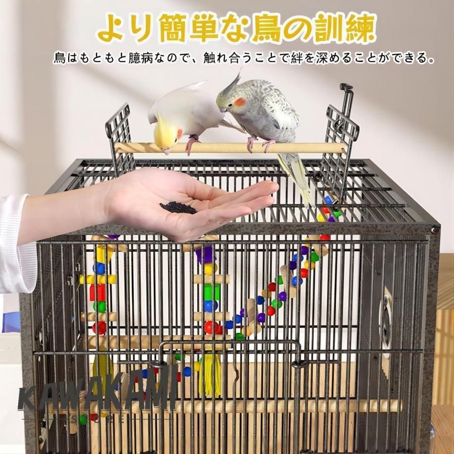鳥籠 鳥かごカバー付き大き高強度