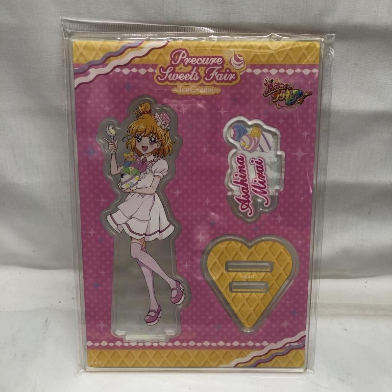 【中古】未開封)Precure Sweets Fair Ice Cream 朝日奈みらい アクリルスタンド[22]
