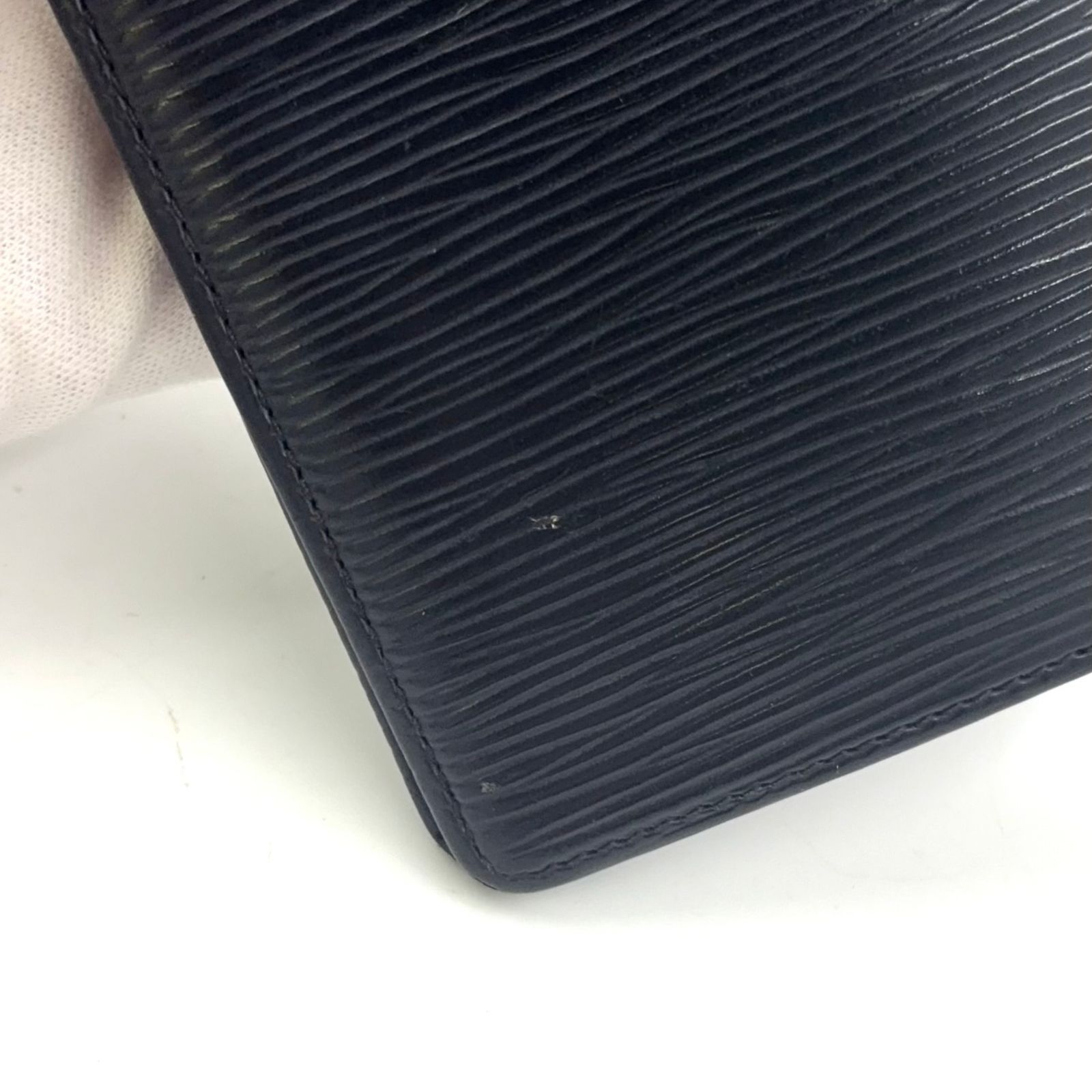 LOUIS VUITTON ポルトフォイユ ブラザ エピ エピ ノワール
