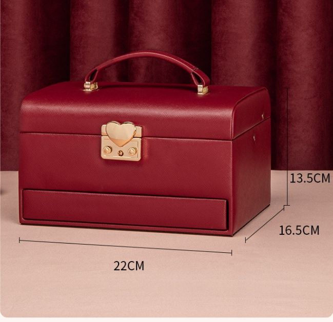 ジュエリー収納ボックスブレスレットネックレスリング収納