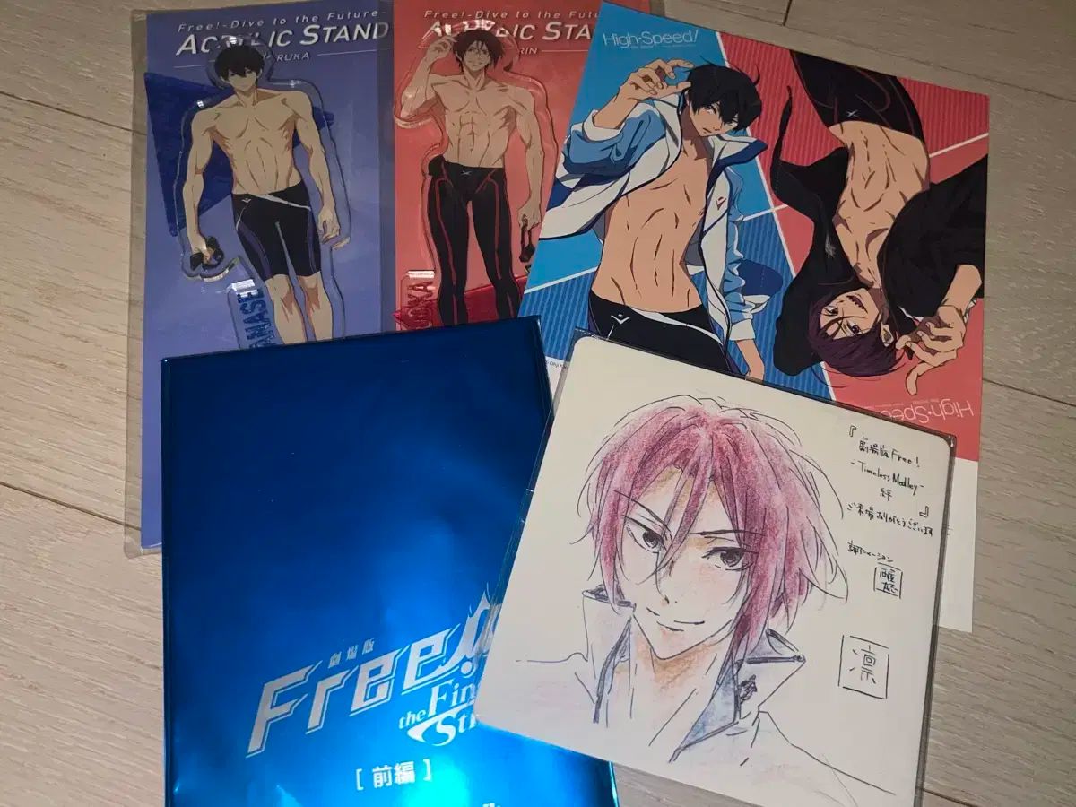 アニメ Free! free 松岡 リン + 七瀬遙 桐谷 遥 グッズ まとめ売り
