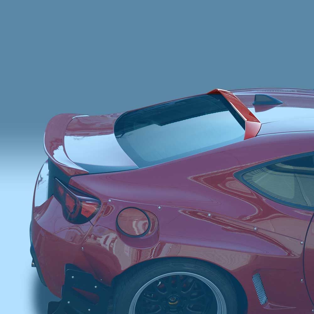 zn6 zc6 86 BRZ 前期後期 ルーフスポイラー エアロ トヨタ 86 ZN6 スバル BRZ ZC6 前期 後期 ルーフスポイラー