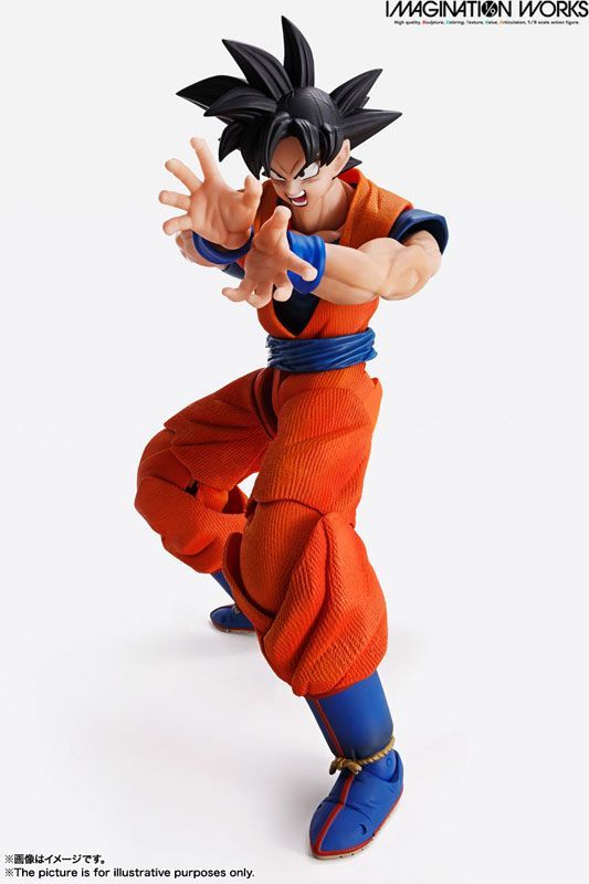 IMAGINATION WORKS 孫悟空 ドラゴンボールZ 1/9スケール IMAGINATION WORKS 孫悟空 1/9スケール彩色済可動フィギュア