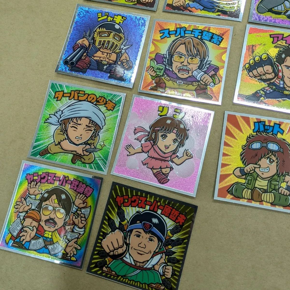 美品 ビックリマン 北斗の拳 北斗のマン35周年記念シール 第4