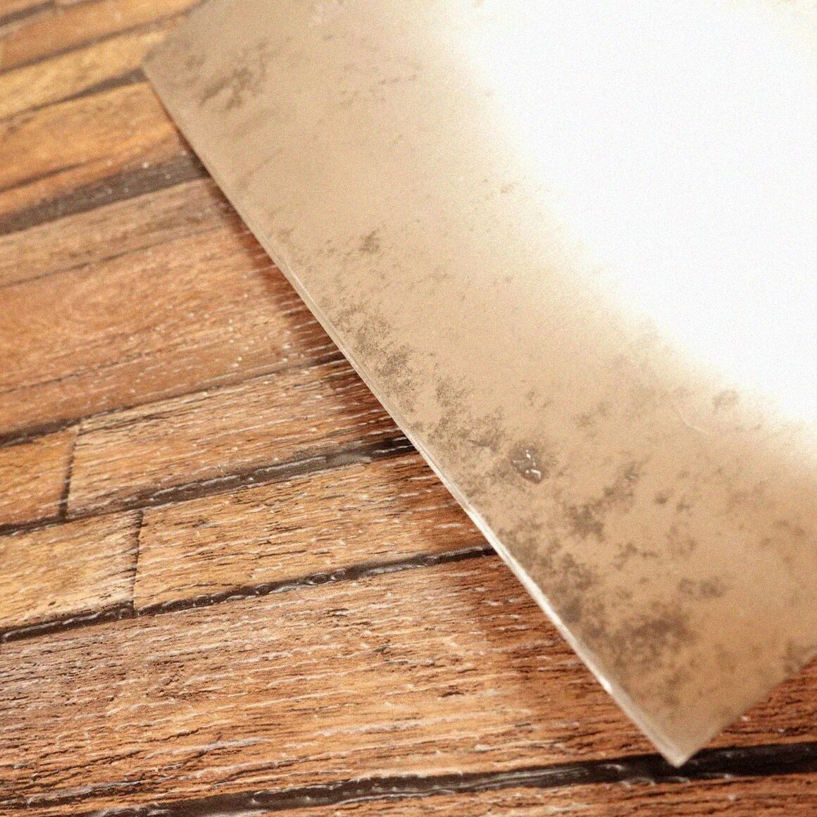 関孫六 中華包丁 研ぎ済 ハガネ 両刃 180mm ATMAENTERPRISE_COM