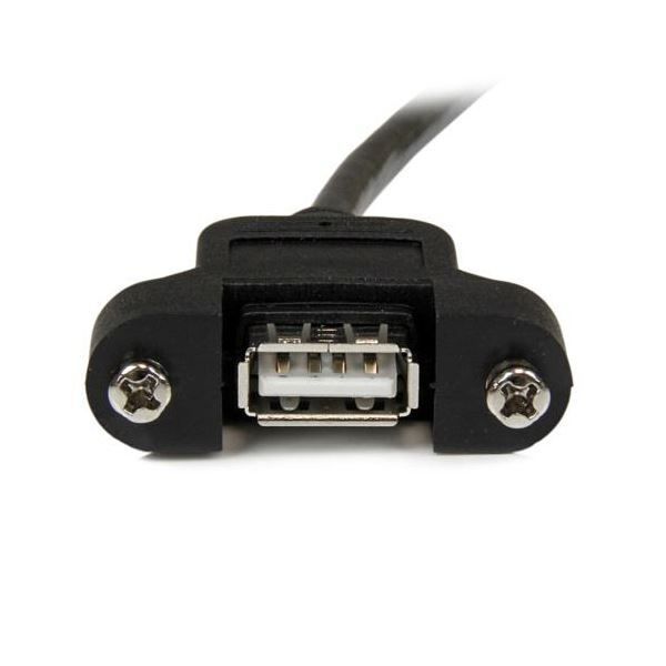 StarTech.com USB2.0パネルマウント型ケーブル