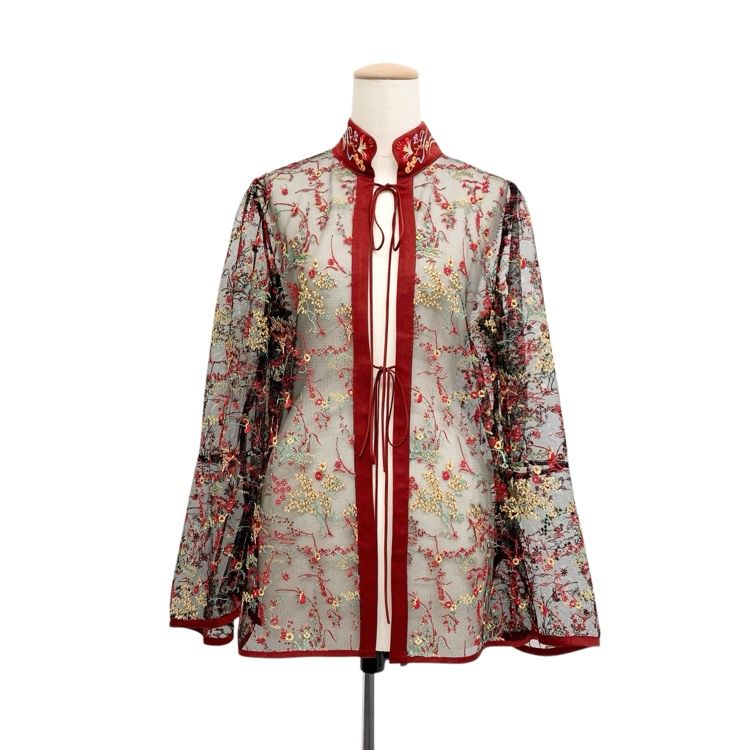 未使用品 2024AW Mame Kurogouchi マメクロゴウチ Floral Lace