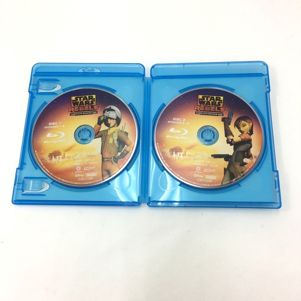 STAR WARS スター・ウォーズ REBELS 反乱者たち シーズン1/2 アニメ ブルーレイ Blu-ray セット
