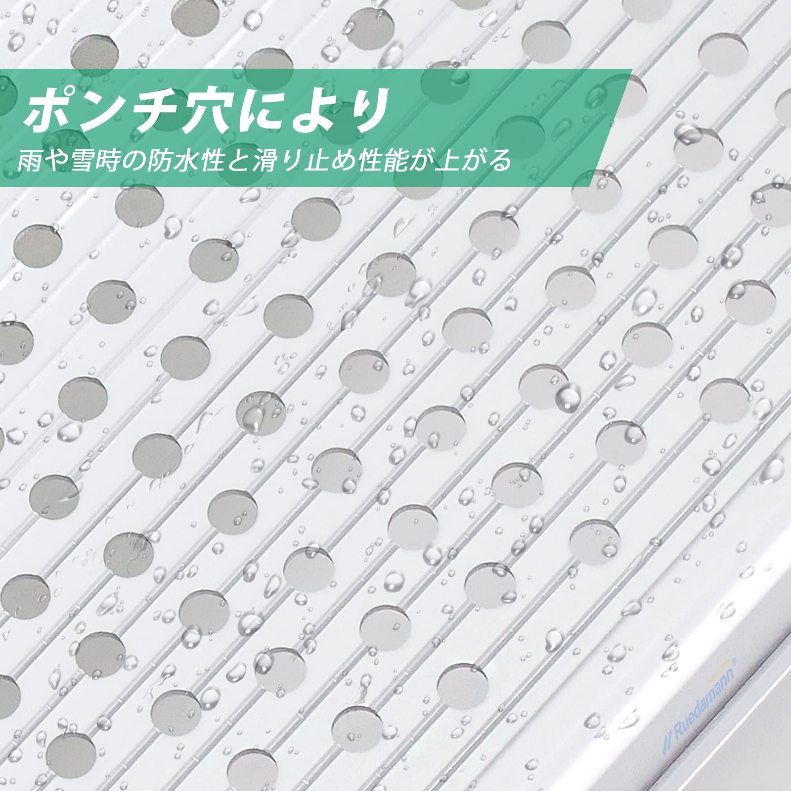  104.5-213 cm 伸縮式 耐荷重300 kg 車いす スロープ 軽量アルミ製 無段階長さ調整 段差解消 持ち運び便利 車椅子 階段 玄関に適用 歩行器 Ruedamann 台車対応 介護用 2本セット 介護用椅子 電動座椅子 看護 介護用品