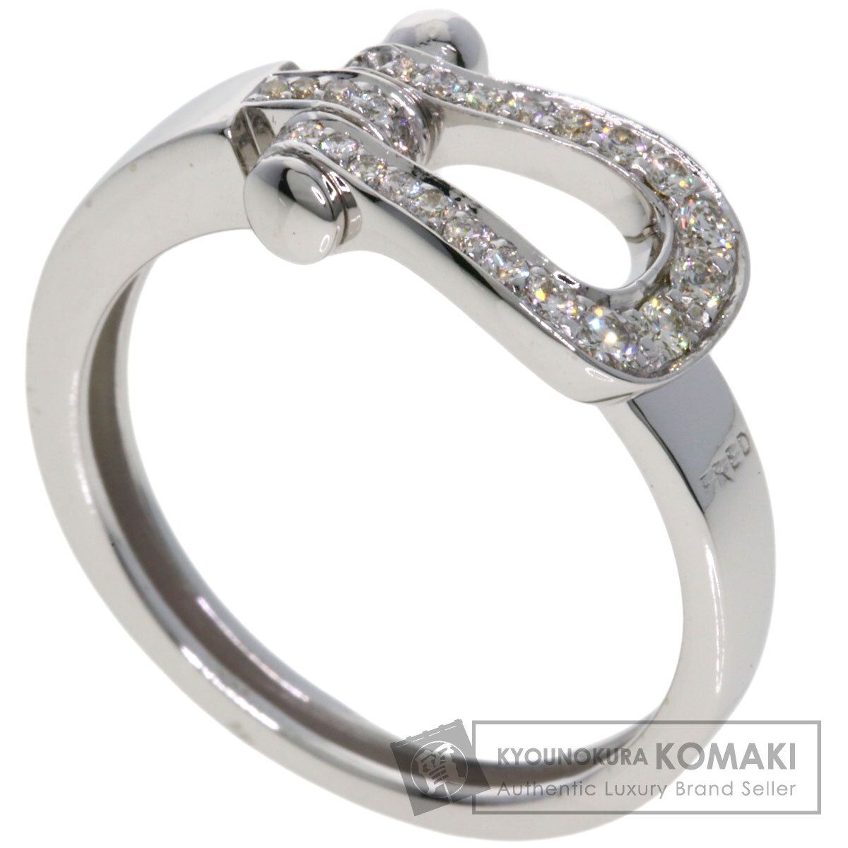 FRED フレッド フォース10 ダイヤモンド 53 リング 指輪 K18WG レディース