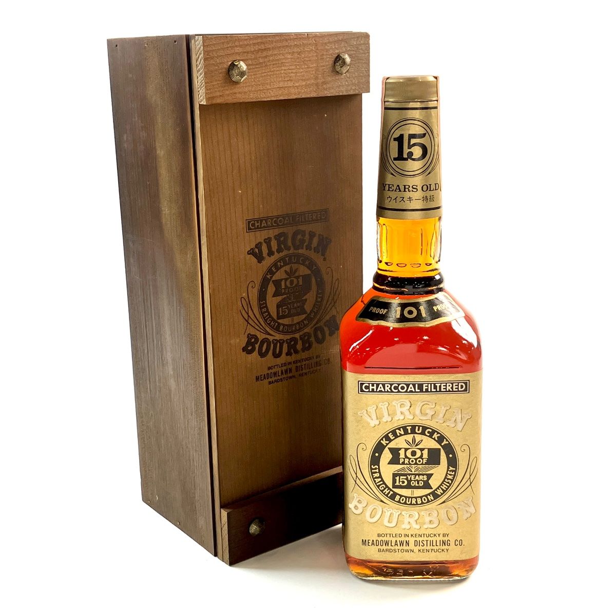 ヴァージンバーボン Virgin Bourbon 15年 750ml アメリカンウイスキー 【古酒】 - メルカリ