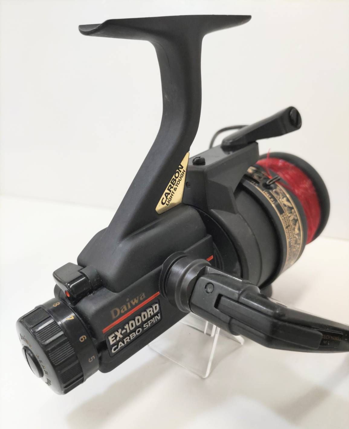 美品　箱付Daiwa ダイワ カーボンスピン　リアドラグ　EX-800RDリール 美品 箱付Daiwa ダイワ カーボンスピン リアドラグ EX-800RD