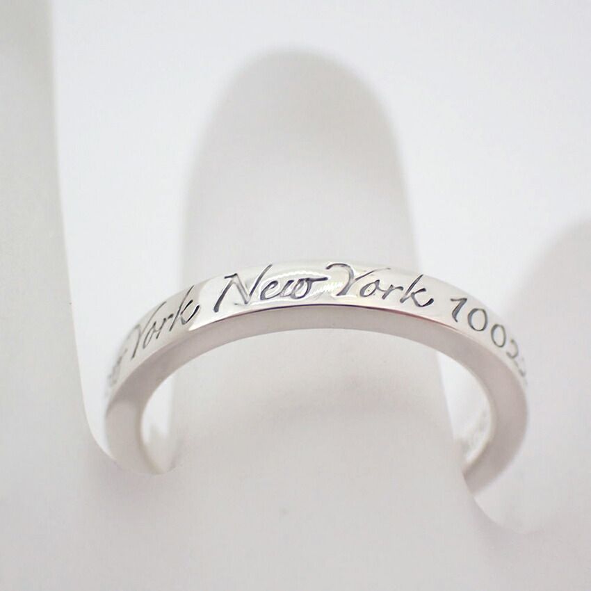 ティファニー 925 ノーツ ナロー リング /9号/g505-33 - メルカリ 