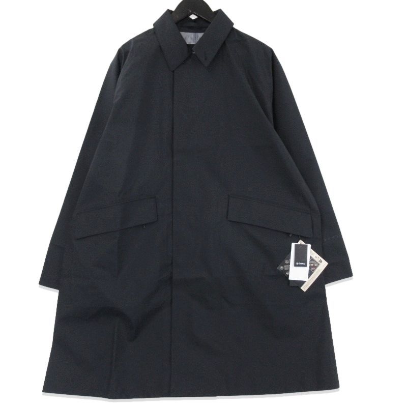 美品 Goldwin ゴールドウィン ゴアテックススリークオーターオーバーコート GL05141 GORE-TEX 3/4 Over Coat ブラック 黒 M71011242