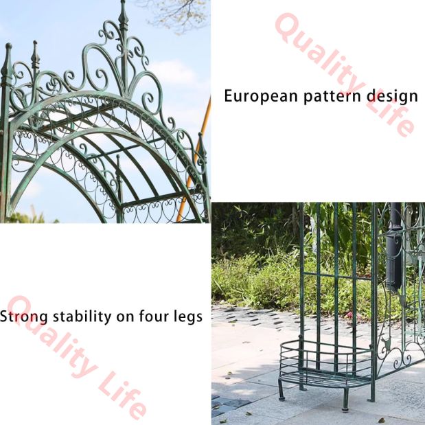 金属パーゴラアーバー