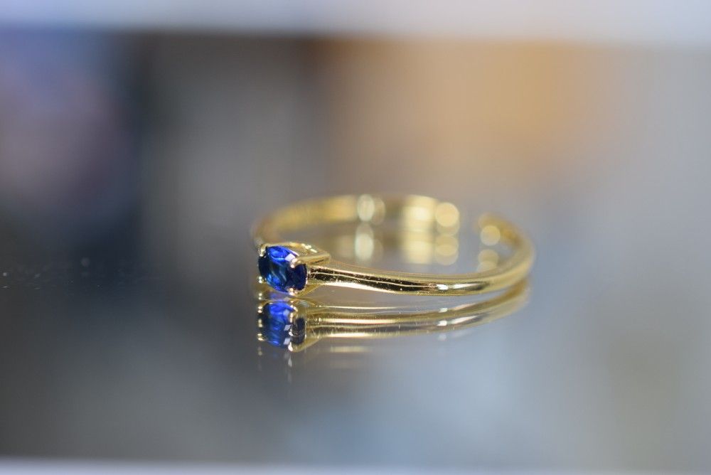 天然スリランカサファイアリング 世界的希少！39.71ct 非加熱 ノーヒート スリランカ産 天然