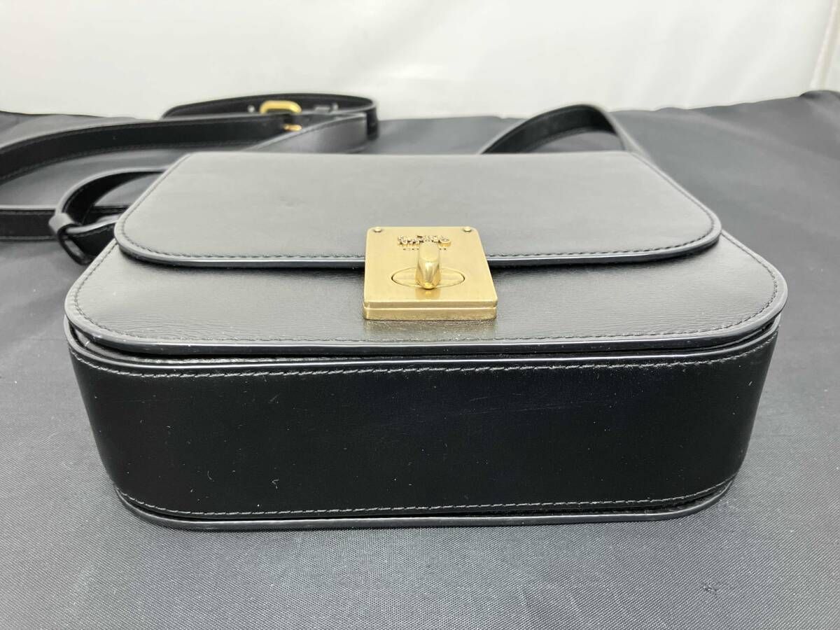 COACH コーチ B2080-610 ショルダーバッグ レディース ブラック系 黒系 レディースバッグ 鞄 ハットン サドル 保存袋付 DECORATOM_COM_BR