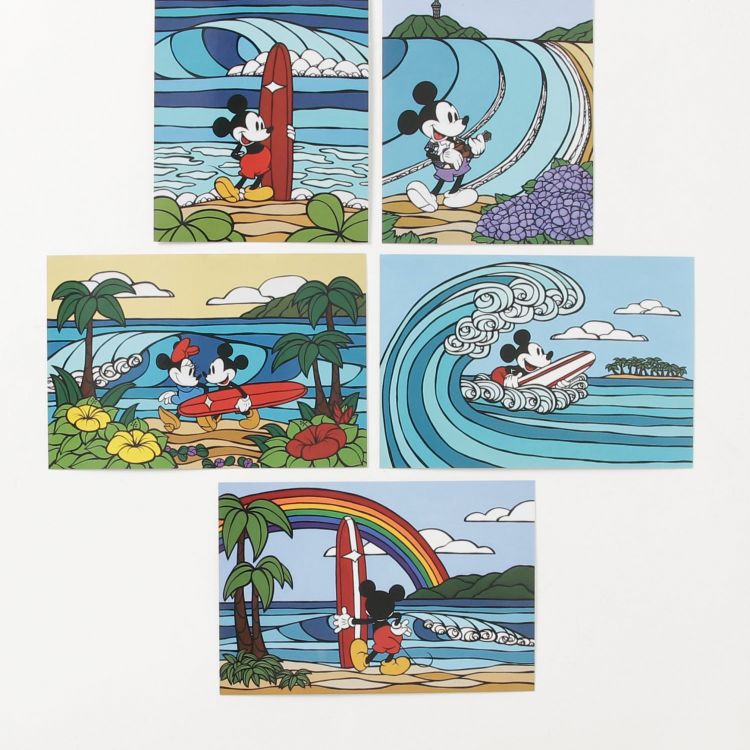 SURF MICKEY COLLECTION/Heather Brown トート - トートバッグ