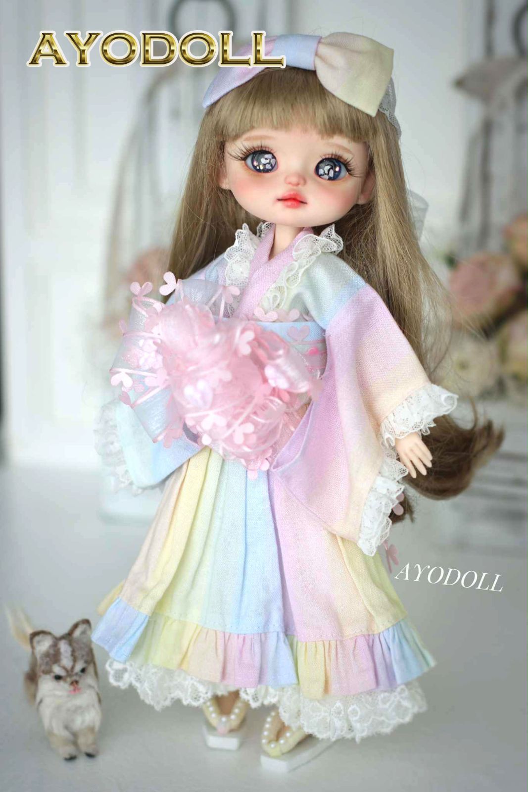 AYODOLL公式 LYRA ライラ Ⅶ エヨサイズ 美白透明肌 和服