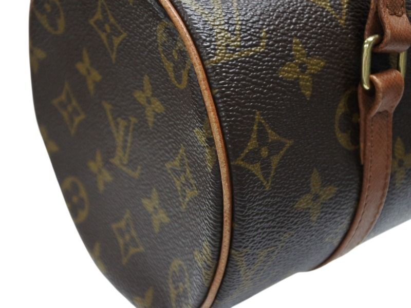 LOUIS VUITTON ルイヴィトン パピヨン26 ハンドバッグ M51386 モノグラム キャンバス PVC レザー ブラウン ゴールド金具 4b007462 DECORATOM_COM_BR