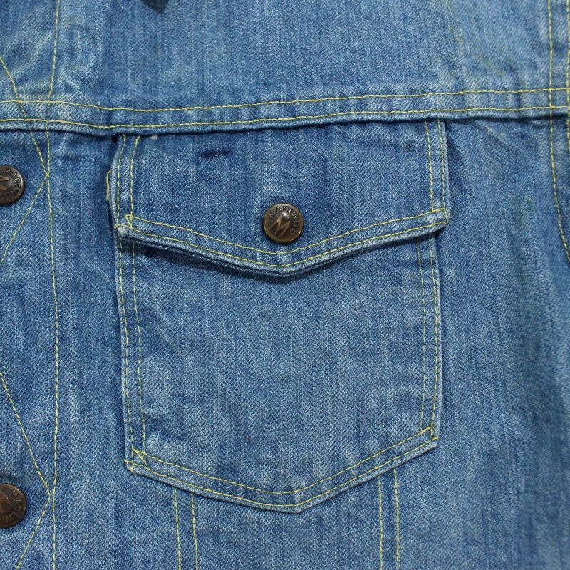 70s vintage Madewell メイドウェル スナップボタン デニムジャケット