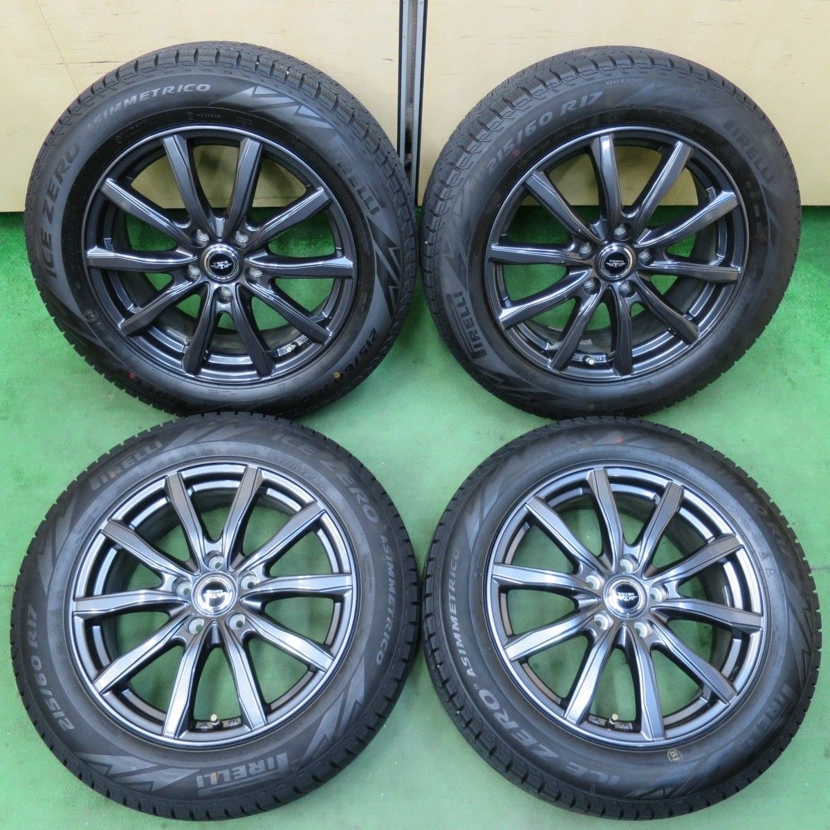 ICE NAVI SUV 215/60R17 96Q タイヤホイル 4本セット GOODYEAR ICE