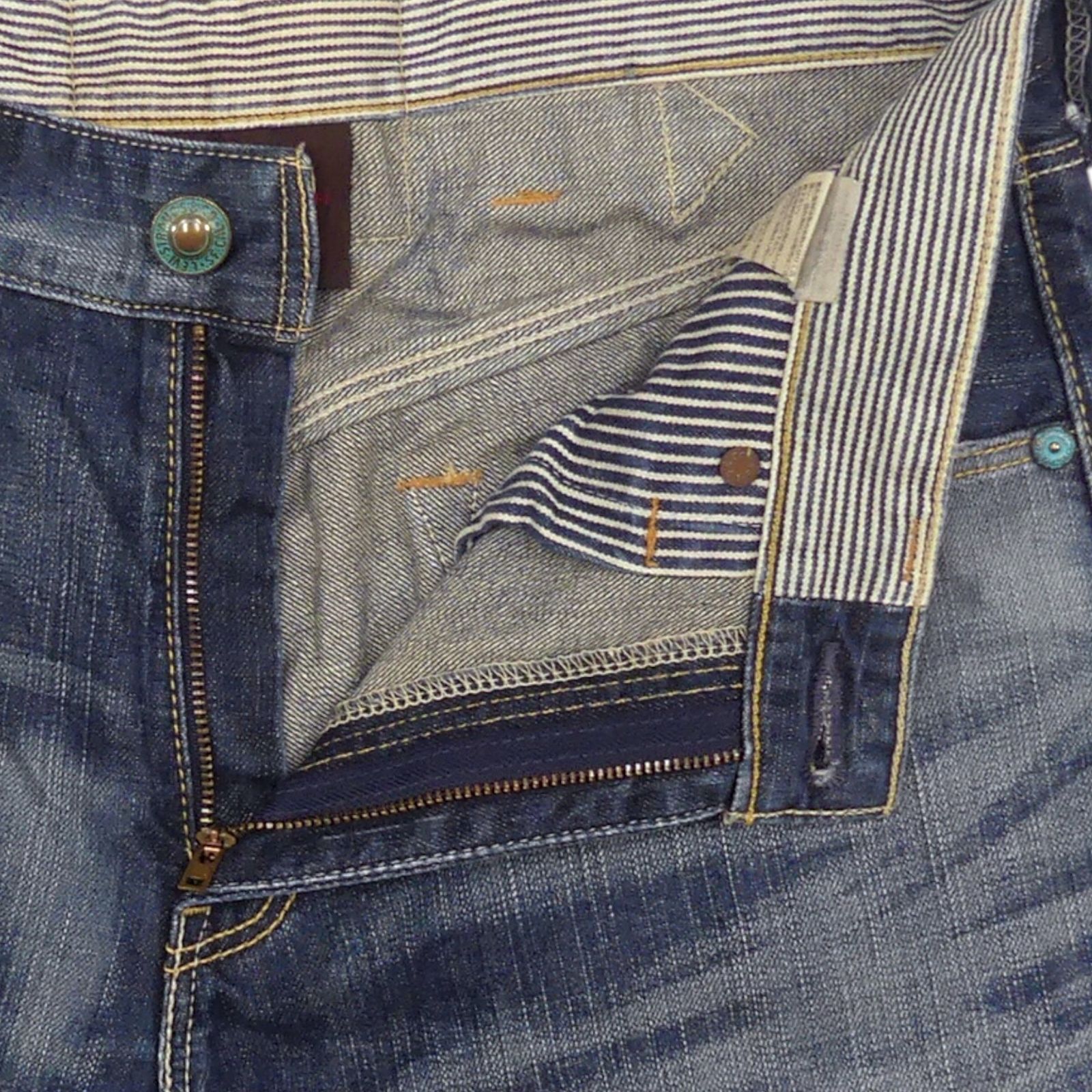 08 Levi's Lot 503 ストレートデニム W32 L34 Levi's リーバイス 503 革パッチ デニム パンツ ジーンズ
