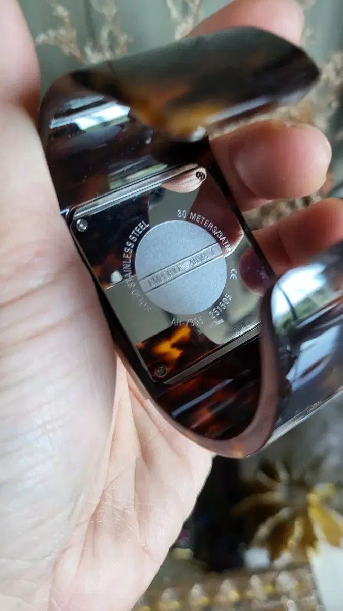 EMPORIO ARMANI エンポリオアルマーニ ARMANI アルマーニ 女性 腕時計 スクエア フレーム ヴィンテージ