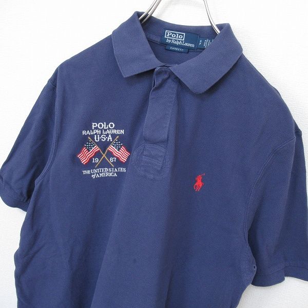 POLO RALPH LAUREN ラルフローレン ポロベア刺繍ポロシャツ M ポロラルフローレン Polo by RalphLauren ポロベア 刺繍 ポロシャツ