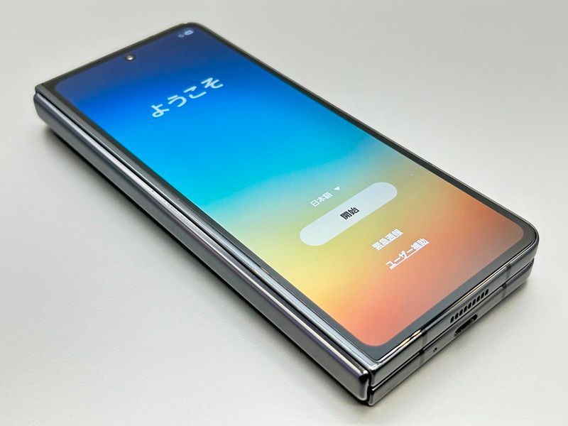 SCG22 1TB Galaxy Z F 5 超 利用制限○ SIMフリー ファントムブラック au エーユー ギャラクシー サムスン D009496-スマートホン スマートフォン スマホ 携帯電話 白ロム 本体