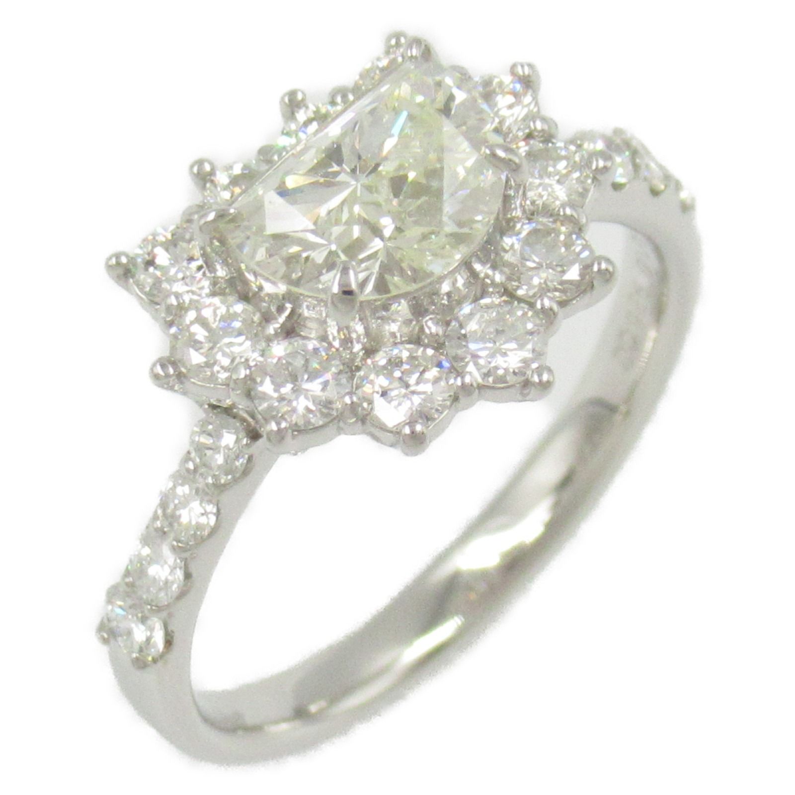 ジュエリー JEWELRY リング 指輪 ダイヤモンド リング ﾀﾞｲﾔ 5.1g I 11.5 Pt900プラチナ ダイヤモンド リング レディース Used A