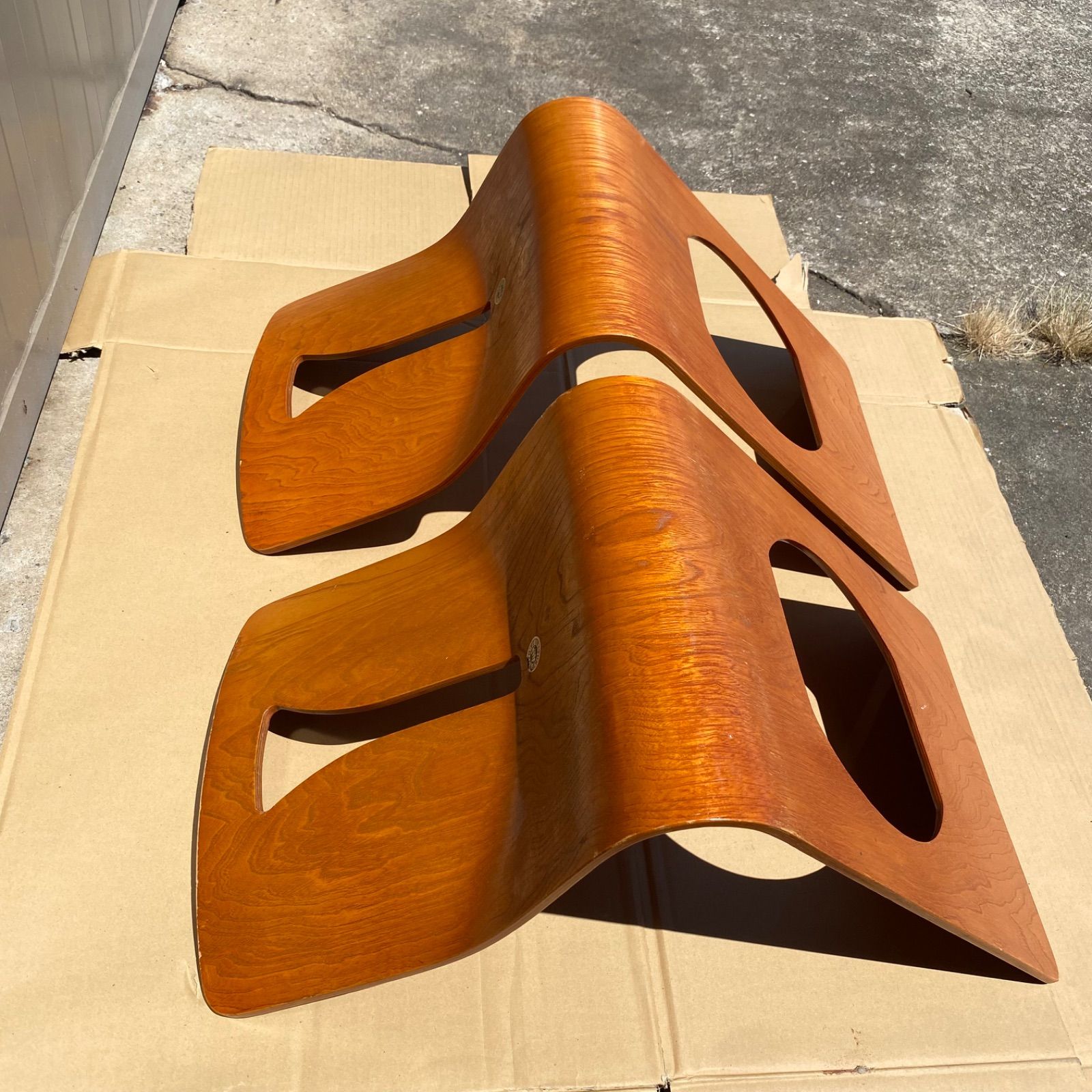 アンティーク　TOYOFURNITURE 東洋ファニチャー ② アンティーク椅子 TOYO FURNITURE 東洋ファニチャー 座椅子 2個セット - メルカリ